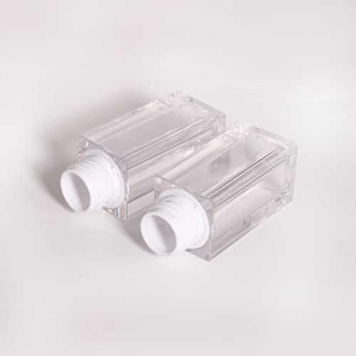 24pcs 5ml Empty white square lipgloss tubes bulk wholesale with big wand lipgloss containers¡¦