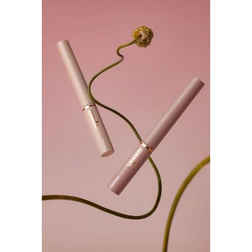 mude Inspire Skinny Curling & Multi-Fixer Volumizing Curling Thin Wand Mascara for Precise Appplication Dramatic Lashes Smudge-Proof Water-Proof Stays on All Day (04 Clear Black)