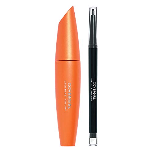 COVERGIRL LashBlast Volume Mascara and Perfect Point Plus Eyeliner, Very Black/Black Onyx, Combo 1 (Packaging May Vary)
