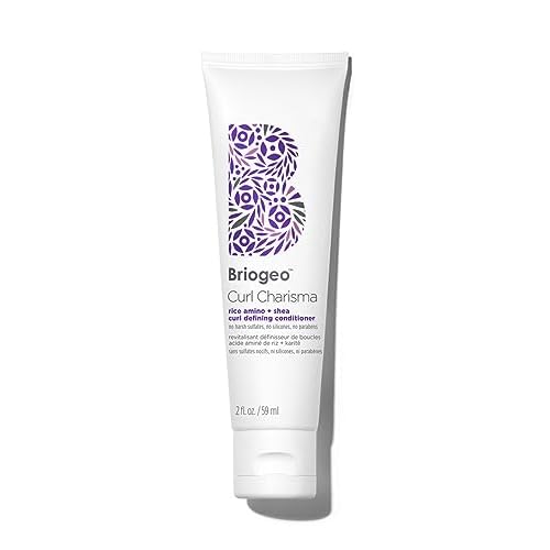 Briogeo Curl Charisma Rice Amino + Avocado Hydrating Shampoo, Define and Moisturize Wavy, Curly, and Coily Hair,Sulfate-free, Anti-Frizz, Hydrating Cleanse, Vegan, Cruelty-Free