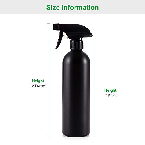 Cindy's Tape 16 oz Refillable Spray Bottles - Pack of 4, Leak-Proof for Home & Garden