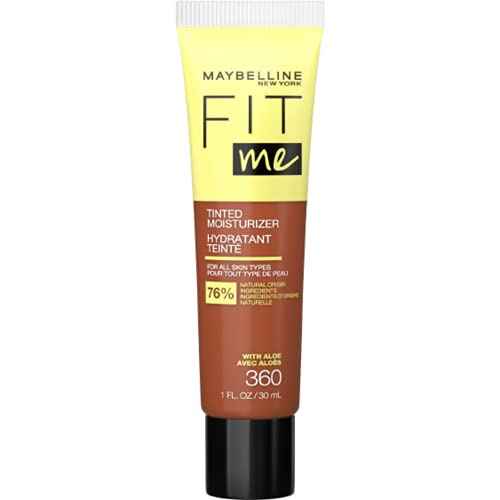 Maybelline Fit Me Tinted Moisturizer, Natural Coverage, Face Makeup, 360, 1 Count