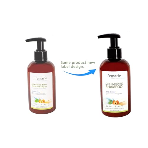L'emarie Pea Peptide Shampoo for Thicker Hair – 8.6 Fl Oz