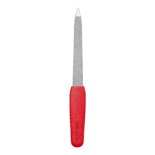 Revlon Emeryl Nail File Red/Silver Pack of 1 Nail Grooming Tool