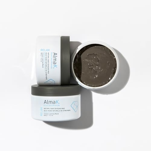 ALMA K Dead Sea Black Mud Mask - 15.2 oz