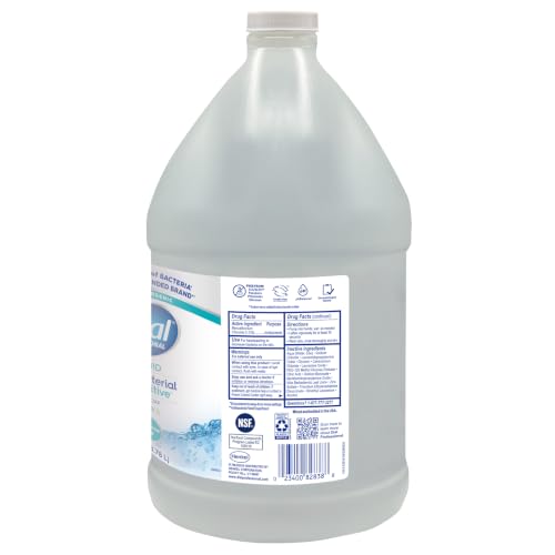 Dial Professional Sensitive Skin Antibacterial Liquid Hand Soap 128 Fl Oz (Fresh) 1 Gallon Refill