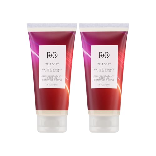 R+Co Teleport Flexible Control Hydra Gelee | Lightweight Gelee + Buildable Hold + Enhance Natural Waves | Vegan + Cruelty-Free | 3 Fl Oz
