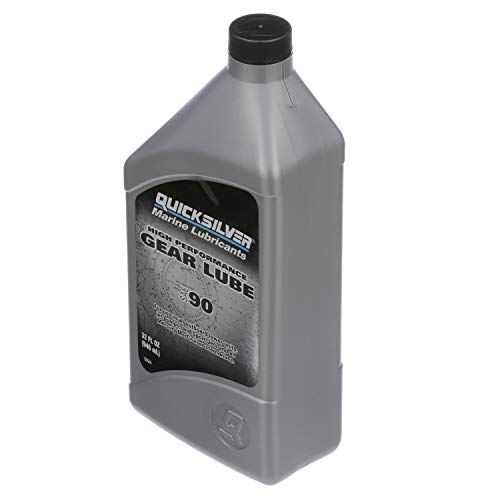 Quicksilver by Mercury Marine 802891Q05 SAE 90 High Performance Gear Lube and Pump Kit, 32 Fl. Oz.