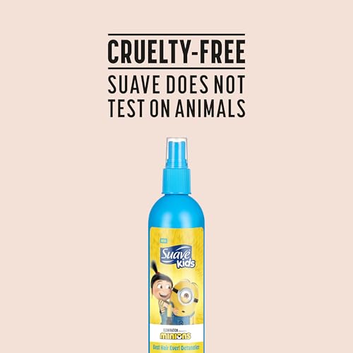 Suave Kids Minions Detangler Spray 10 oz, Pack of 6