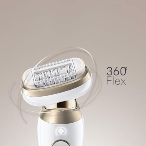Hair Removal Head Replacement 81719648 Compatible with Braun Epilator Silk-?pil 9 Flex, Type 5380 | for Models 9001, 9002, 9003, 9010, 9020, 9030, 9100, 9200, 9300