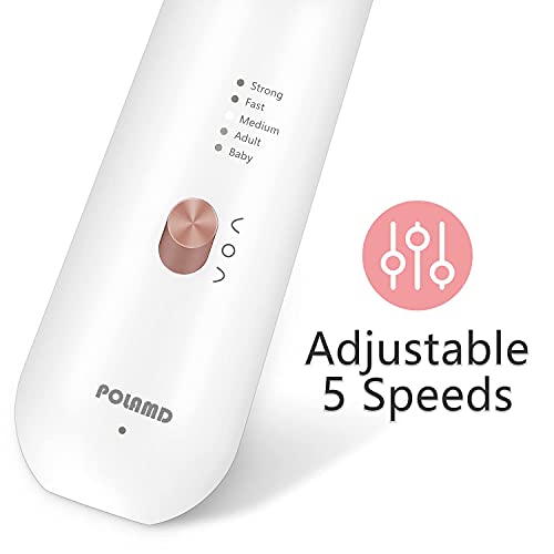 Electric Nail File Set - Cordless Manicure Pedicure Kit with 5 Speeds
