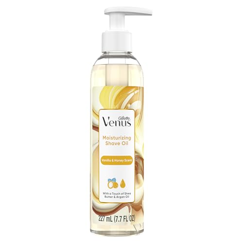 Gillette Venus Moisturizing Shave Oil 7.7 oz Vanilla Honey Scented - Pack of 1