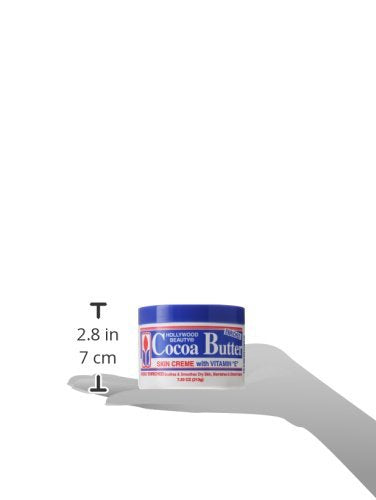 Hollywood Beauty Cocoa Butter With Vitamin- E 7.5 Ounce (221ml) (3 Pack)