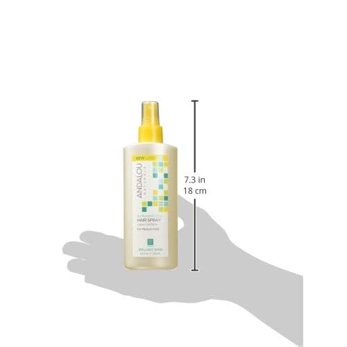Andalou Naturals Medium Hold Hair Spray Sunflower and Citrus - 8.2 fl oz