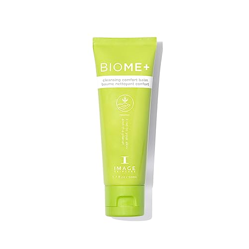 IMAGE Skincare BIOME+ Cleansing Comfort Balm, Microbiome Friendly Gentle Cleanser, Reduces Moisture Loss, 1.7 fl oz