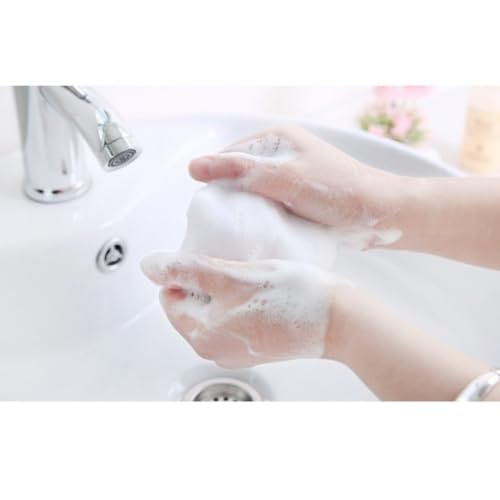 Soap Saver Mesh Bags with Drawstring, 50-Pack PE Pouch
