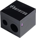 benecos Dual Cosmetic Pencil Sharpener with Integrated Cleaning Spatula