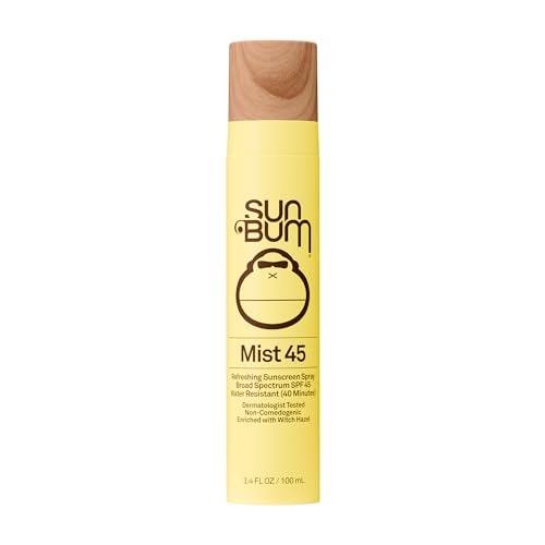 Sun Bum Original SPF 45 Sunscreen Mist - 3.4 oz Face Spray