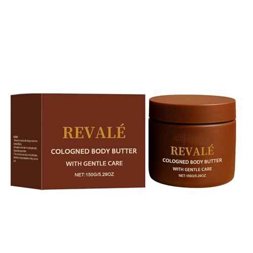 REVAL?¢â Cologne Body Butter, Revale Body Butter with Pheromones, Revale Cologne Bodys Butter for Men, Moisturizing with All-Day Fragrance