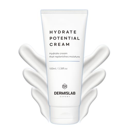 Hydrate Potential Cream ? Korean Skincare Hyaluronic Acid & Ceramide Deep Hydration Face Cream | 100 ml / 3.38 oz