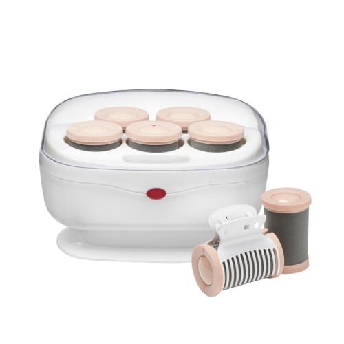 Conair Jumbo Hot Rollers 5-Piece Set | 1.5-inch Ceramic Hair Rollers