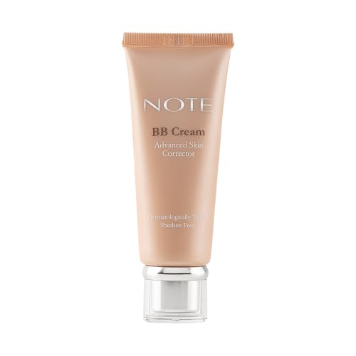 NOTE BB Cream SPF 15 - Tinted Beauty Balm Cream with Vitamin E - Hydrating Foundation Makeup for Lasting Natural Finish - 500-1 oz