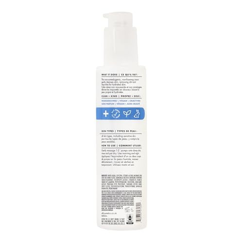 e.l.f. SKIN Pure Skin Cleanser, Non-Foaming Gentle Daily Face Wash For Sensitive Skin, Removes Impurities Without Irritation, Vegan & Cruelty-Free