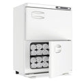SalonDepot 46L Hot Towel Warmer with Double Cabinets