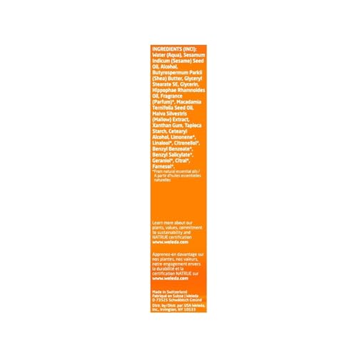 Weleda Hydrating Sea Buckthorn Body Lotion, 6.8 Fluid Ounces (Pack Of 2)