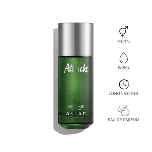 ATTACKS Bold Woody Fragrance 150ml – Unisex Patchouli Scent