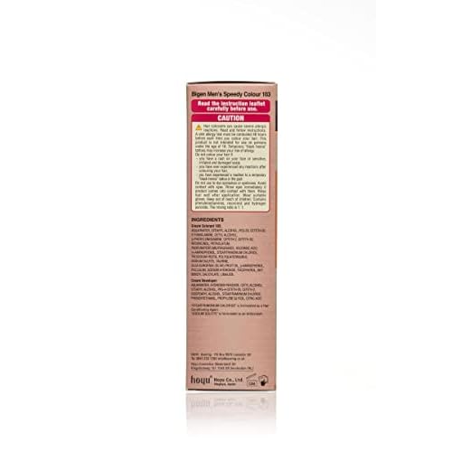 Bigen Men's Speedy Permanent Hair Colour Dark Brown