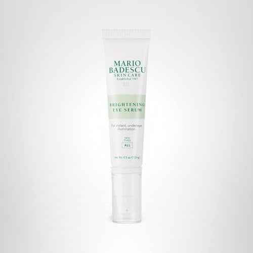 Mario Badescu Brightening & Revitalizing Under Eye Serum, Anti Aging & Hydrating, Reduces the Appearance of Fine Lines & Dark Circles with Caffeine and Squalane, 0.5 oz