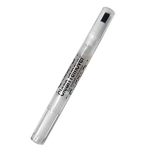 Amber Lash Clean Remover Eyelash Extension Remover Gel Brush Pen, for Professionals, Mess-Free, Percision Control Lash Glue Remover