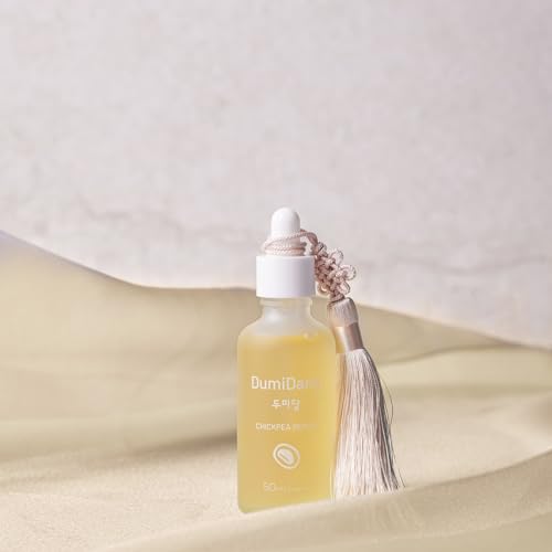 Chickpea Serum - Korean Traditional Vegan Skincare Formula, Dry Skin Nutrition & Anti-Aging with Fermented Chickpea Extract, Panthenol & Phytosqualane, 50mL | 1.69fl.oz.
