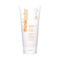 Thinkbaby SPF 50+ Mineral Sunscreen, 6 Oz – Water Resistant Baby Sun Cream