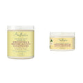 SheaMoisture Jamaican Black Castor Oil Leave In Conditioner for Hair To Soften and Detangle 20 oz and 11.5oz