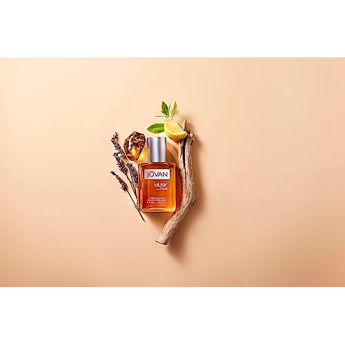 Jovan Musk for Men Aftershave 8 fl oz (Pack of 1), Notes of Carnation, Lavender, and Amber, Men's Fragrance, Long Lasting, Everyday Fragrance