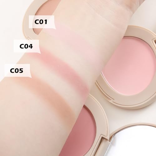 Boobeen Air Cushion Blush - Natural, Highly Pigmented Cheek Makeup, 0.35oz