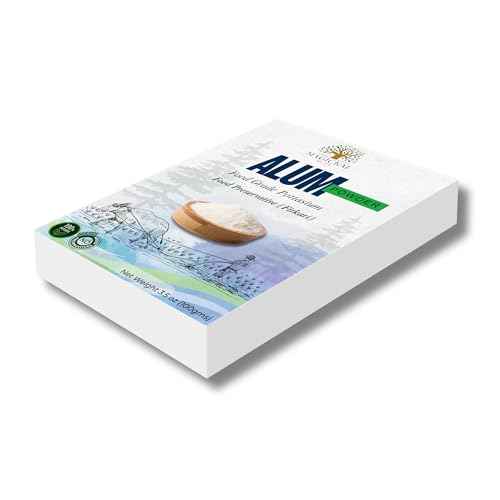 Alum Powder 3.5 oz ? 100% Pure Phitkari | Natural Piedra de Alumbre | Potassium Alum Powder for Skin, Canker Sores, Deodorant, Water Purification & DIY | Fitkari Alum | Alumbre en Polvo