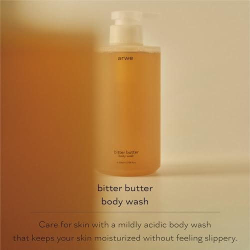 Bitter Butter Body Wash, 16.9 fl oz (500 ml), Naturally Derived, Weakly Acid, Moisturizing, Acne, Body Care Soap, Next Generation Horny Scrub, PHA & LHA, Perfume Scent, Large Capacity