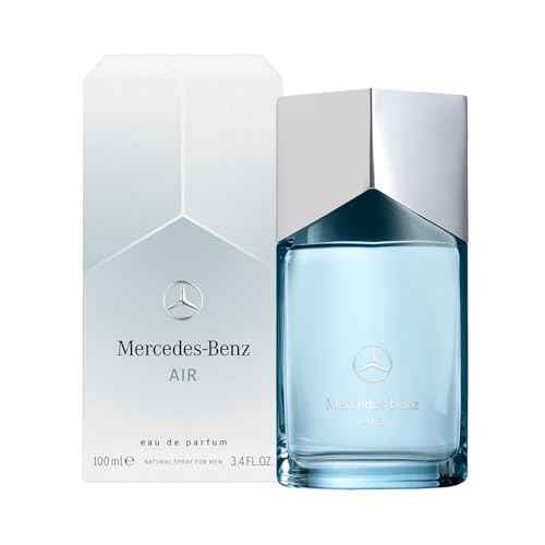 Mercedes Benz Air Eau de Parfum - Long Lasting Cologne for Men - Tonka Bean, Lavender, Patchouli Cologne - Travel Size Perfume for Men - 3.4 oz EDP