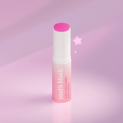The Cr?me Shop YOUTH BLUSH 2-In-1 Lip & Cheek Multi-Balm - Made in Korea - Pink Lip and Cheek Stick