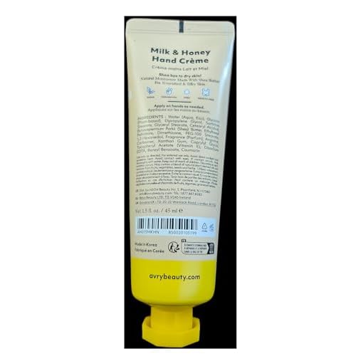 AVRYBEAUTY Milk & Honey 1.5oz Shea Butter Lotion, 6 pack- Milk And Honey, Milk And Honey Scented, Natural Scents, Vegan Lotion, Moisturizing, Spa, Relaxation, Hand Lotion, Hand Care