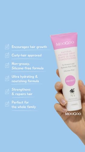 MooGoo Leave-In Conditioner - Natural Hydrating Hair Moisturizer