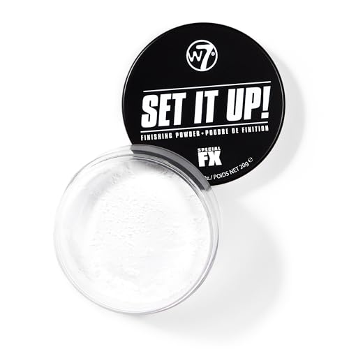 W7 Set It Up Loose Setting Powder with Precision Puff