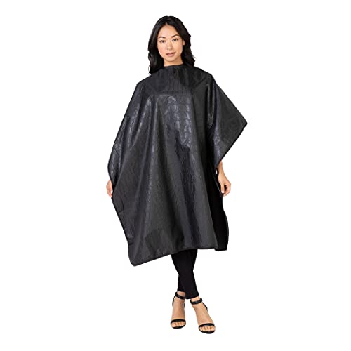 Betty Dain Alligator Hide Salon Cape - Bleach Proof, 45x60