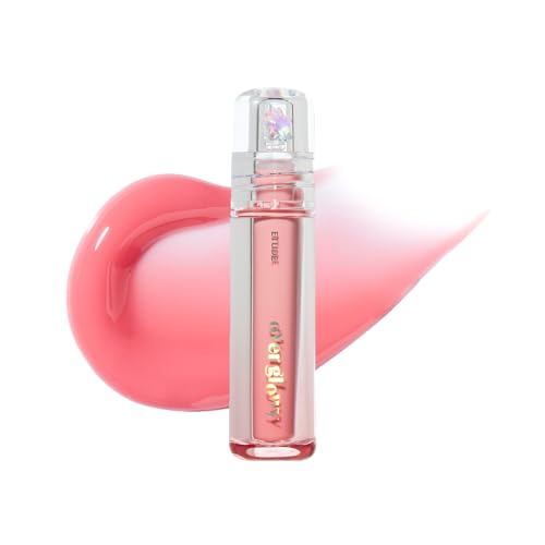 ETUDE Over Glowy Lip Gloss #2 Cotton Candy | Non-Sticky