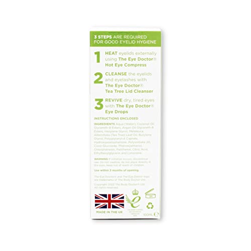 The Eye Doctor Tea Tree Lid Cleanser 100ml