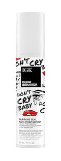 IGK Good Behavior Anti-Frizz Serum – 4-Day Frizz Control, 1.3 oz