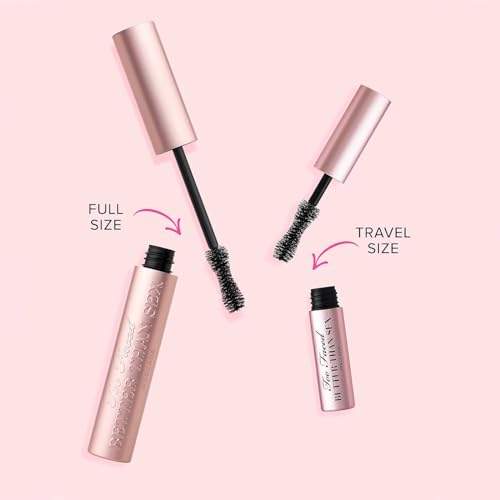 Too Faced Better Than Sex Volumizing Mascara, Mini Travel Size, 0.17 fl. oz., Black